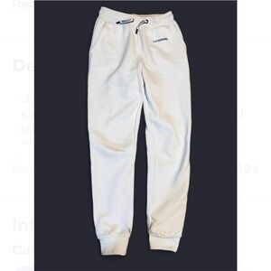 Women's White Track Pants